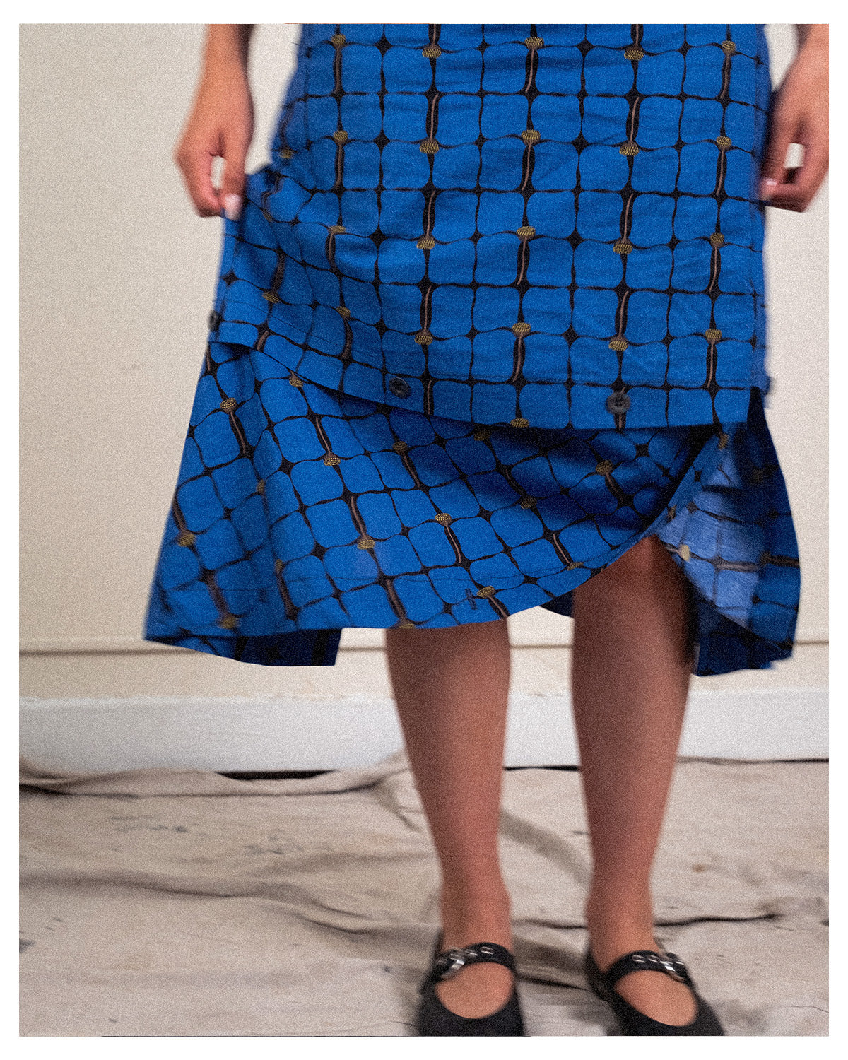 VD001S/T - PATTERNED MODULAR SKIRT - LIMITED EDITION